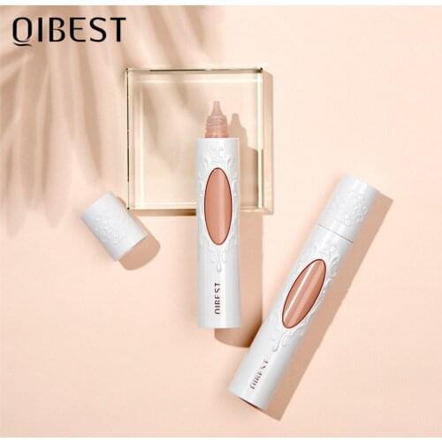 QIBEST 7 Colors Full Coverage Cream Foundation Makeup Liquid Concealer Face Foundation Base Face Makeup Waterproof