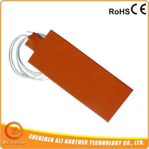 216x140mm 12v 60w Silicone Heater Electric Vehicle Battery Heater