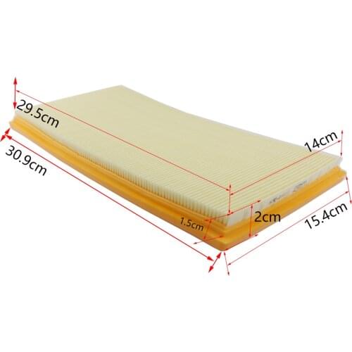 Car Engine Air Filter FIT FOR Mercedes-Benz AMG C63 CL63 E63 W204 C216 C219 W211 W212 W164 W251 W221 R230 A1560940504 C3361-2