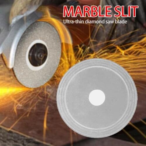 1pc Ultra-thin Diamond Circular Saw Blade 80mm-200mm Cutting Arbor Disc Cut Jade Discs For Agate Glass Gems Stone Slits