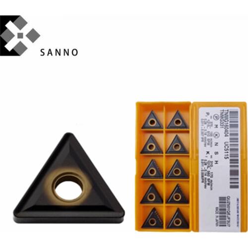 Free shipping! High quality carbide turning blade tools TNMG160404 UC5115 / TNMG160408 UC5115 cnc carbide turning inserts