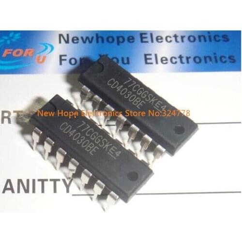 100% Originai CD4030BE CD4030 DIP14