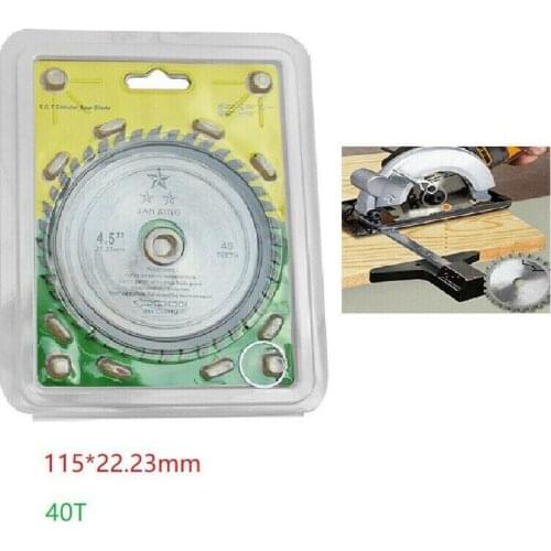 4.5 Inch Compact Circular Carbide Saw Blade Discs for Wood Plastic Cutting