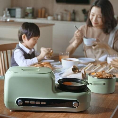 Six stage toaster toaster temperature controllable household three in one toast breakfast machine detachable design