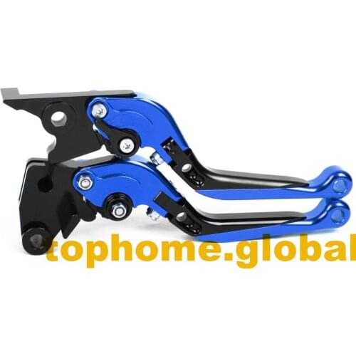Free shipping CNC Foldable&Extendable Brake Clutch Levers For Yamaha FZ1 FAZER 2001-2005 2002 2003 2004