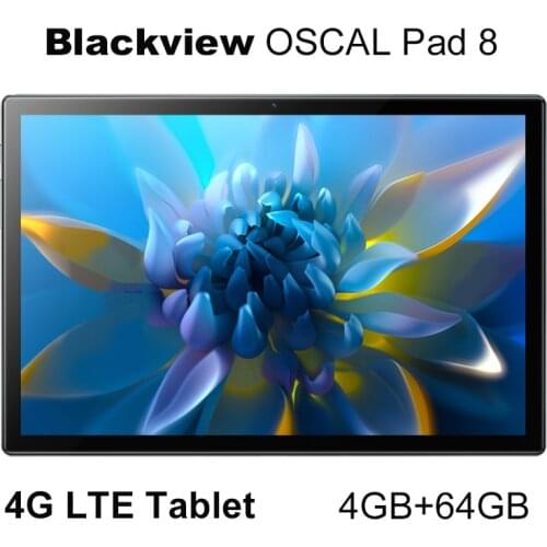 Blackview OSCAL Pad 8 4G LTE Tablet 4GB+64GB Android 11 Spreadtrum SC9863A Octa Core 1.6GHz 10.1 inch 6580mAh 4G Network