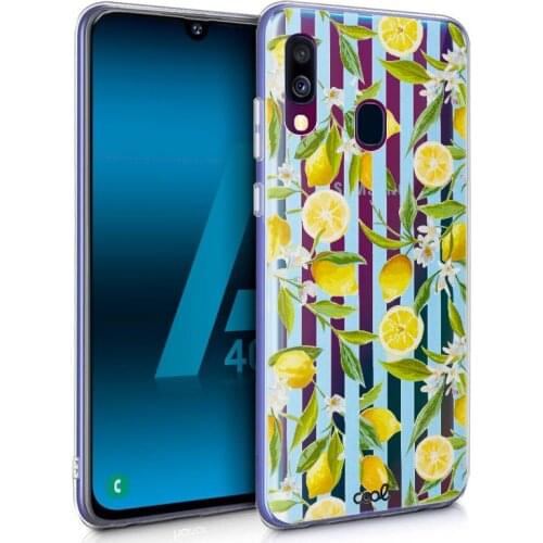 Case Samsung A405 Galaxy A40 Clear Lemon