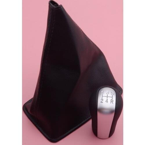 CITALL 5 Speed Gear Shift Stick Knob Gaiter Boot Cover Fit for Toyota Corolla AYGO Verso RAV4 YARIS VITZ AVENSIS 1992-2013 2014