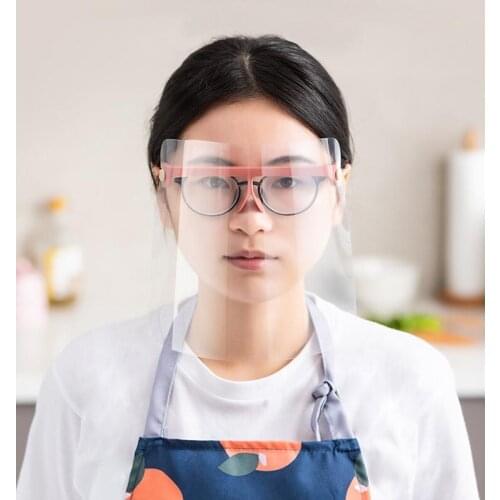 Cooking Tools Food Face Shield Restaurant Hotel Kitchen Oil Splash Protective Scarf Protective Face Shields with Clear Vision