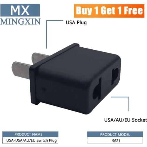 Buy one get one free MAIF Universal Power Adapter Travel Plug Conversor da UE EUA para Laptop/Mobile, EUA PARA A UE