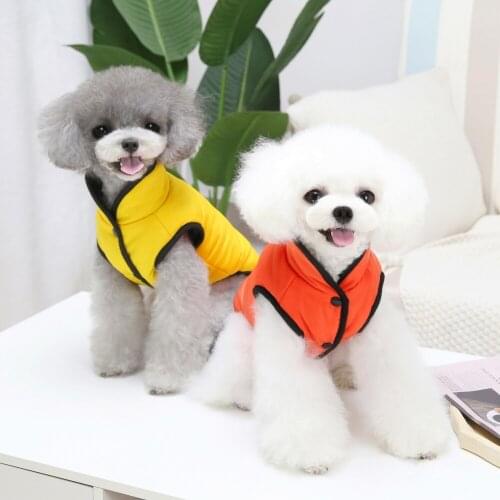 Coat Jacket Cotton Pet Dog Clothes Vest Warm Clothing Dogs Super Small Costume Cute Thermal Chihuahua Winter for Boy Girl