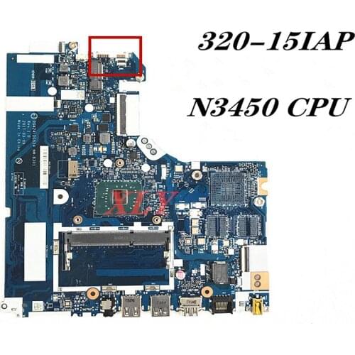 For Lenovo 320-15IAP notebook motherboard DG424/DG524 NM-B301 N3450 CPU DDR3 100% test work free shipping