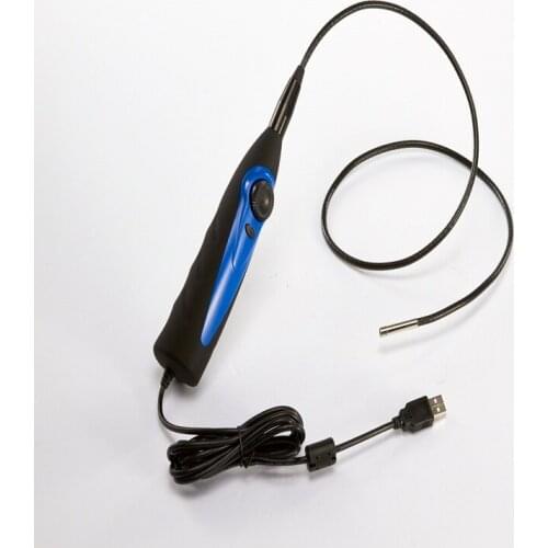 5.5mm Lens with 6pcs Adjustable LED Lights Borescopes Waterproof Flexible Tube with 830mm Length Connect With PC Mobile Phone