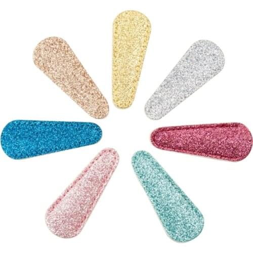 Q0KA 1/7pcs Embroidery Scissors Sheath Leather Glitter Protective Cover Barber Hairdressing Shears Holster