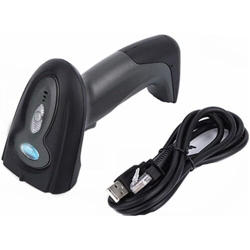 High Quality Scanner LaserWired Barcode Scanner USB BarcodeReader Portable Handheld CodeScanner Free Ship