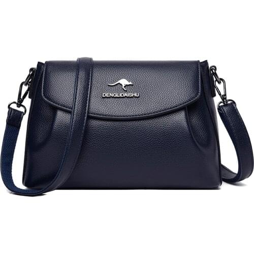 Women PU Leather Shoulder Bag Travel Luxury Tote Handbag Messenger Bag Lady Satchel Pack Crossbody Bags