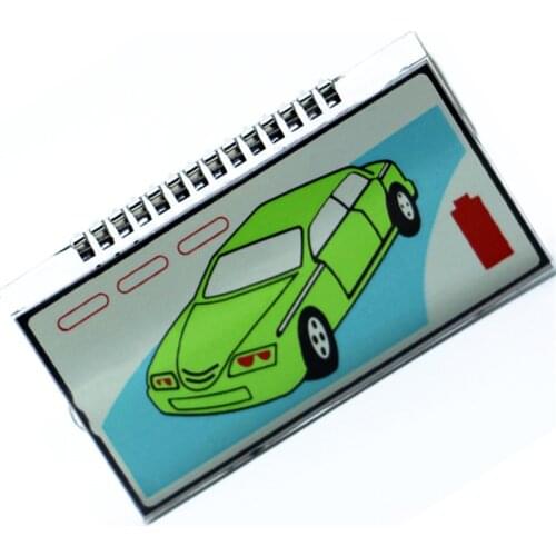 M4 lcd display for Scher-khan magicar 3 4 lcd remote controller two way car alarm system Transmitter