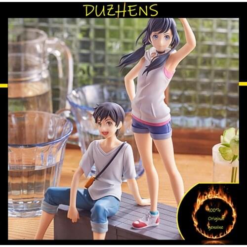 100% Original genuine Tenki no Ko Amano Hina Morishima Hodaka Action Figure Anime Figure Model Toys Figure Collection Doll Gift