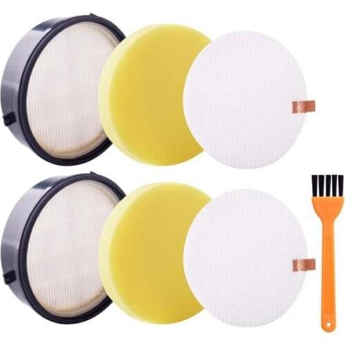 2 Pack 16871 Filter + 4 Pack Pre-Motor Filter Replacement for Bissell 1650 Series Pet Hair Eraser Vacuum Replaces Part