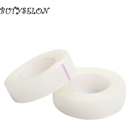 24 Rolls PE Micropore Eyelash Tape Eyelash Extension Lint Free Eye Pads for False Eyelash Patch Make Up Tools