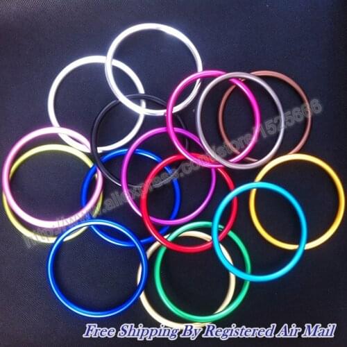 40pcs/20pairs 3inch High Quality Breathable Aluminum baby sling ring