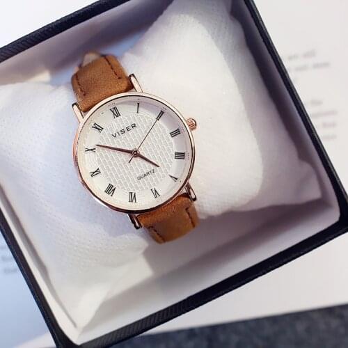 Zegarek Damski Fashion Simple Women Watches Woman Ladies Casual Leather Quartz Watch Female Clock Relogio Feminino Montre Femme