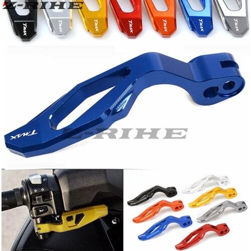 For yamaha TMAX 500 2008-2011 TMAX 530 2012 2013 2014 2015 XP530 Red Motorcycle Aluminum Parking Brake Lever One Piece