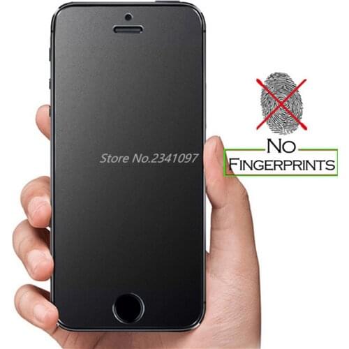 9H Matte Frosted Tempered Glass Screen Protector For iphone X XR XS 11 Pro Max 8 7 Plus 6S 5 SE Anti Fingerprint Protective Film