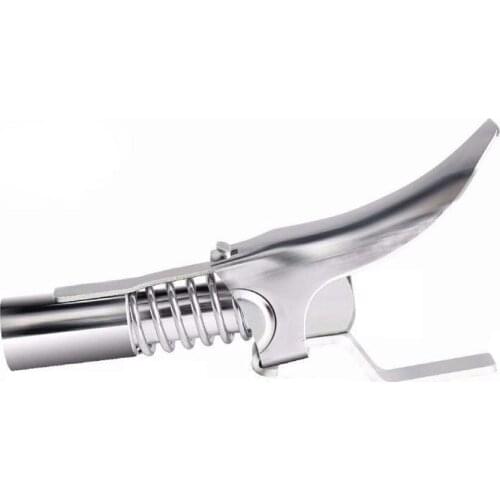 Low Price Lock Clamp Type High Pressure Grease Nozzle Head Button Type Grease Nozzle Manual High Pressure Grease Nozzle