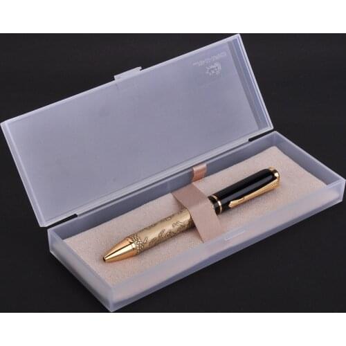 2017 New Arrival High Quality Gold/Pink/Grey Color Baoer 507 Xubeihong "the Eight Horses" Ballpoint Pen Luxury Pens for Writing