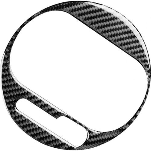 Panel Trim Cover Durable Waterproof Carbon Fiber Inner Gear Shift Panel Trim for Volkswagen Beetle 2012-2019 Right Drive