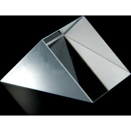 30x30x30mm Optical Glass Prisms Triangular Lsosceles Right Angle K9 Prisms Lens Optics