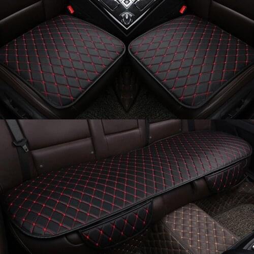 3Pcs/set Universal Car Cushion Pad Breathable Front Rear Seat Cover Mat