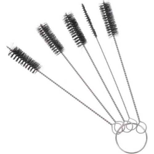 5 Pcs/Set Tattoo Cleaning Brush Kit Home Use Portable Tip Tube Machine Grip Airbrush Spray Gun Set Drop Shipping