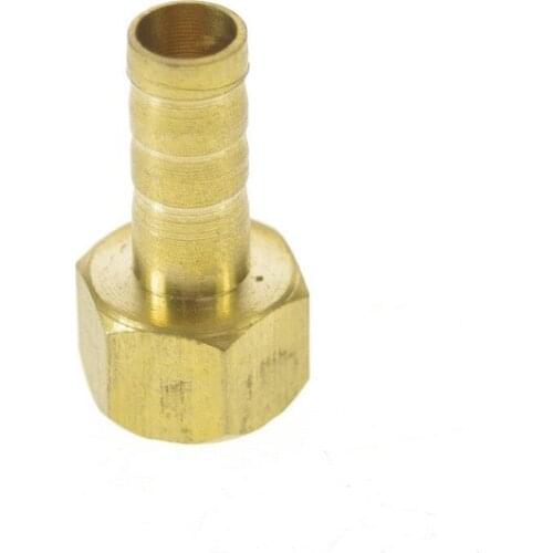 5pcs 1/4" BSP Female-8mm Barb Hose Brass Adapter Coupler 8mm-1/4" BSP