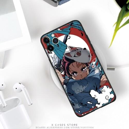 Demon Slayer Tanjiro Anime FOR IPhone Se 6 6s 7 8 Plus X Xr Xs 11 12 Mini Pro Max TPU Soft Silicone Phone Case Cover Shell