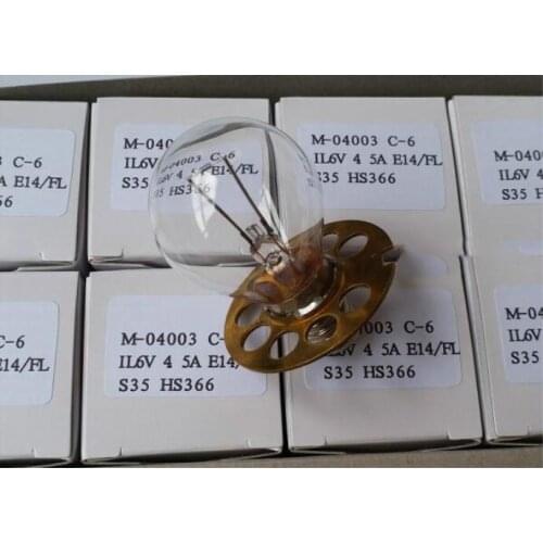 For 2pcs HAAG-STREIT HS900-930 ophthalmic slit lamp,HS 6V 4.5A 27W,900 900BM 900BQ main bulb,HAAGSTREIT 900-930 6V4.5A bulb