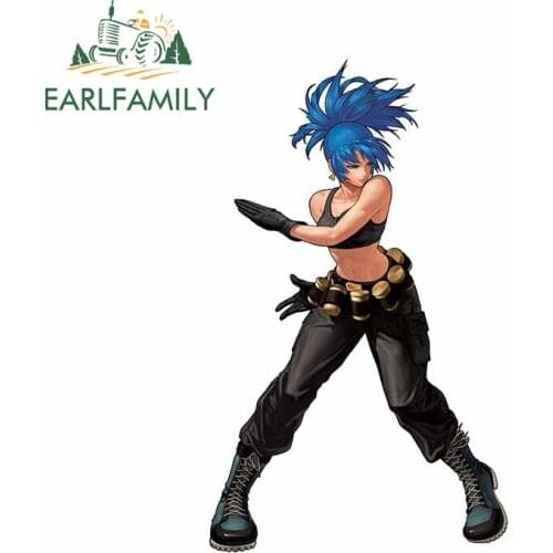 EARLFAMILY 13cm x 7.9cm for Metal Slug Vinyl Car Stickers Waterproof Occlusion Scratch Window Trunk Decal Vinyl Decoration