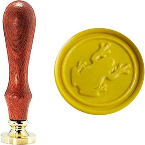 Frog Wax Seal Stamp Set Vintage Classical Wax Stamp Kit for Cards Envelopes, Invitations, Wine Packages