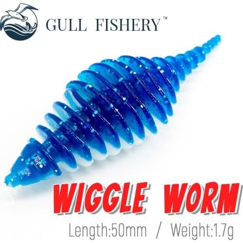 GULL FISHERY Shiny Fishing Lure Soft Lure Shad Silicone Baits Wobblers For Pike And Bass Swimbait Artificial Baits Leurre Souple