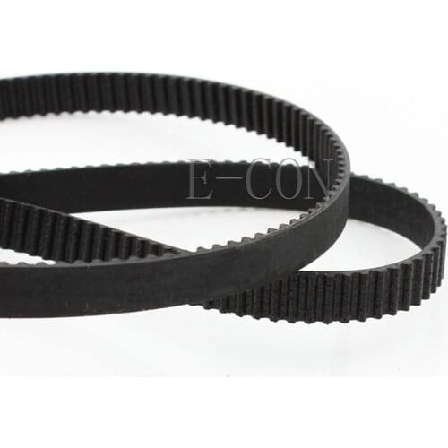 5pcs/lot 240-GT2 Loop Timing Belt Width 6mm GT2 Belt Rubber Fiberglass Inner Length 240mm 120 Teeth for GT2 Timing Pulley