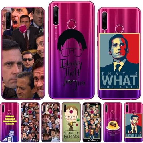 Faces of Michael Scott Office Silicon Cover For Huawei Honor 20 Lite Pro 10i Nova 5 P20 Lite 2019 Soft TPU Case