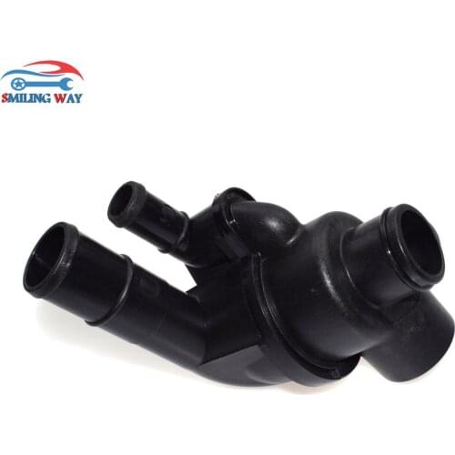 SMILING WAY# Engine Coolant Thermostat + Housing For MG MG ZS, ZT , ZT- T Rover 75 2.0 2.5 2001-2005 OE# PEM101050, PEH101050