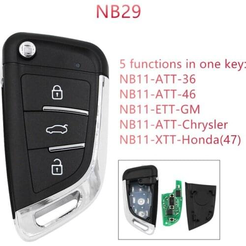 KEYDIY KD NB29 Multi-functional 3 Button Universal Remote Control for KD900 KD200 URG200 KD-X2 KD MINI with pin