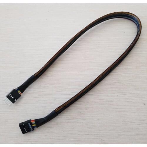 10pcs/lot AC97/HD audio extension cable made of UL1007 22AWG wire for Chassis front panel 50cm