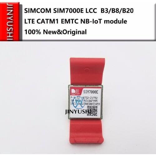 2pcs SIM7000E SIMCOM 100% New&Original no fake B3/B8/B20 LTE CATM1 EMTC NBIoT module compatible with SIM900 and SIM800F