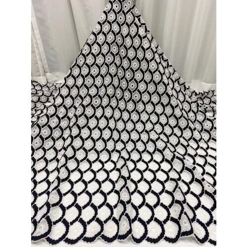 2021 High Quality Embroidered Nigerian Net Lace Fabric France Cord Lace Fabric African Lace For Party Dress Popular Dubai Style