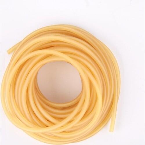 Diameter 2mm 3mm solid elastic fishing rope 1M-5M fishing accessories high quality rubber line for fishing gear