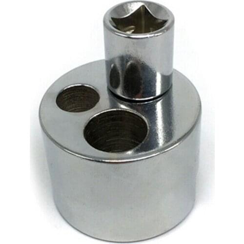 Stud Bolt Extractor Remover 5-19mm Studs Loosening Tightening 1/2'' Drive Tool Stud Extractor Silver For Cars/Trucks/Vehicles