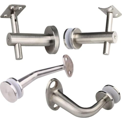 Stainless Steel Solid Combination Wall Bracket Handrail Stair Fixing Holder Household Hardware Part